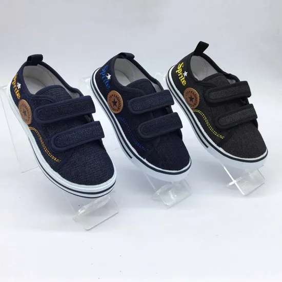 new design kid shoe boy canvas shoes