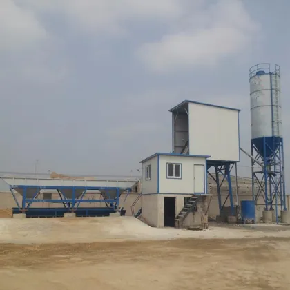 Commercial Golden Mix Concrete Batching  Plant
