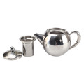 mirror polishing 1.2L stainless steel tea pot