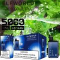 Orijinal Elf World DC5000PUFFS Tek Kullanımlık Vape Pod Cihazı