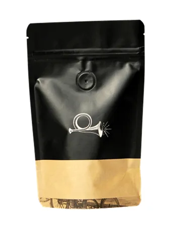 Plastic Stand up Pouch with Degassing Valve