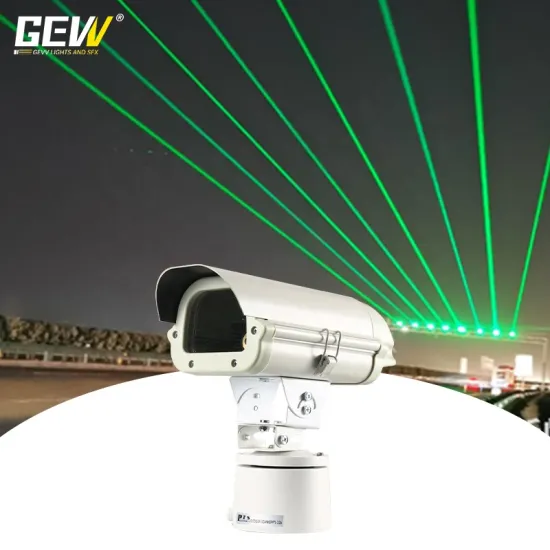GEVV Movable Rotating Landmark Outdoor Roof Railway Green Light Waterproof Laser Light