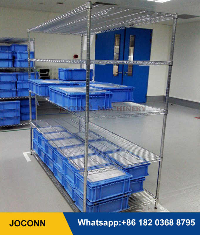 Metal Shelves for Commercial Mushroom Greenhouse Growing