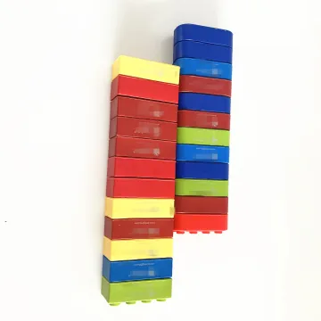 Custom Logo PU Foam Anti-Stress Building Blocks - Promotional Gifts