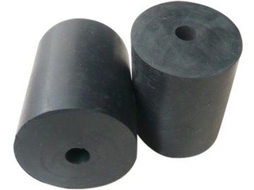 Composite rubber spring for double deck vibrating sieve