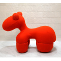 Chaise de cheval maternelle chaise de poney en fibre de verre pour enfant