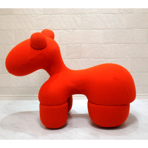 Kindergarten Horse Chair Fibreglass pony chair for child