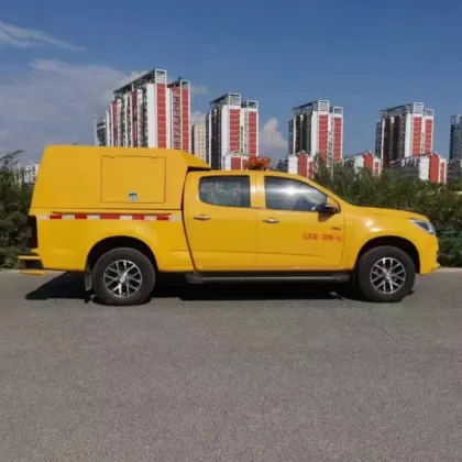 Emergency power supply of electric repair vehicle