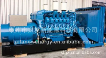German MTU 2000KW diesel generating set approved by ISO9001-2008