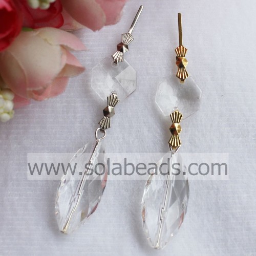 Winter 14*30mm Beaded Light Curtain garland Drop