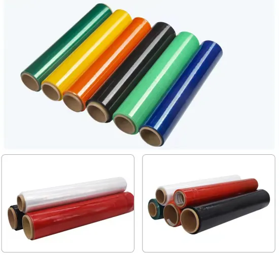 Commercial Color Plastic Cling Wrap Film