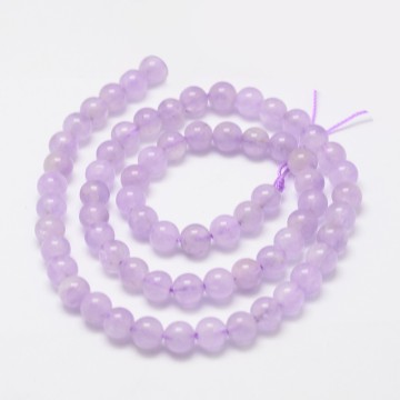 Pandahall 6mm Round Violet Natural Amethyst Beads: Shop Now!