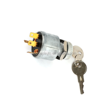 Ignition Switch for EZGO Golf Cart (1981-up) - 4-Terminal Key Switch (33639G01)