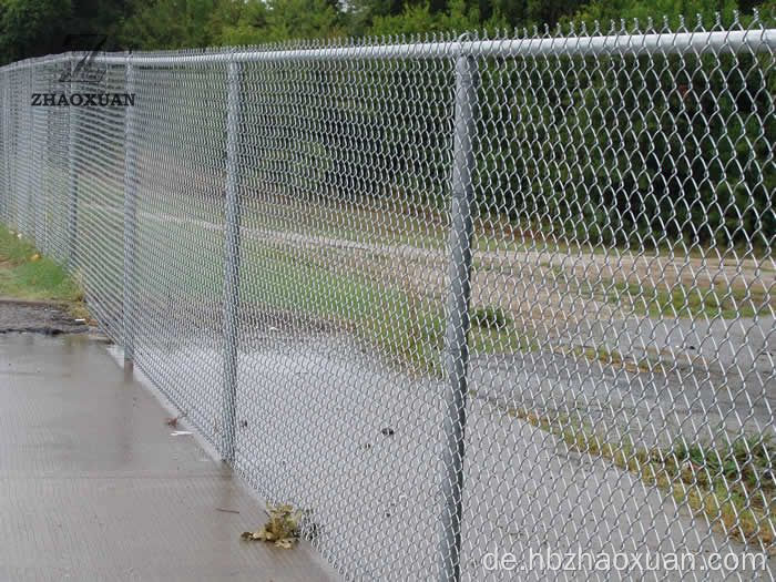 Verzinkter PVC -Kettenkettengliederzaun