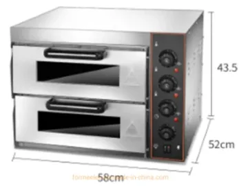 Bakery Pizza Kitchen Equipment Electric Pizza Stove Pizza Furnace 1 Deck 2kw Electric Pizza Oven