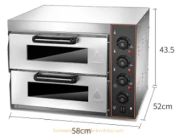 Bakery Pizza Kitchen Equipment Electric Pizza Stove Pizza Furnace 1 Deck 2kw Electric Pizza Oven