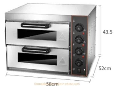 Bakery Pizza Kitchen Equipment Electric Pizza Stove Pizza Furnace 1 Deck 2kw Electric Pizza Oven