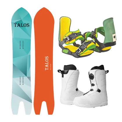 Custom Talos Snowboard Swallowtail Powder Snowboard