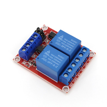 2 Channel Relay Module 5V 12V 24V High and Low Level Trigger Relay Control With Optocoupler