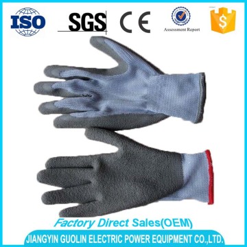 spandex coated micro foam nitrile working glove with low price