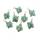 Green Aventurine Merkaba Star Pendants for Necklace Jewelry