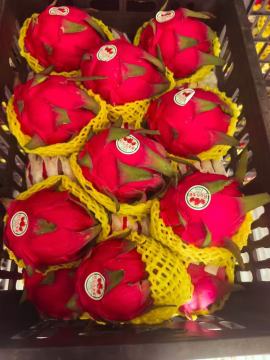 Fresh Red Dragon Fruit