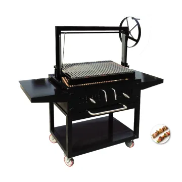 Barbecue Outdoor Chicken Machine Vertical Charcoal Grill For Restaurant