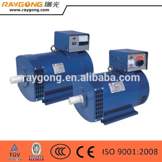 ac synchronous generator 3kw-24kw pulley double bearings
