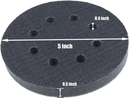 Hook and Loop Foam Sanding Pads with Interface and Cushion Sponge