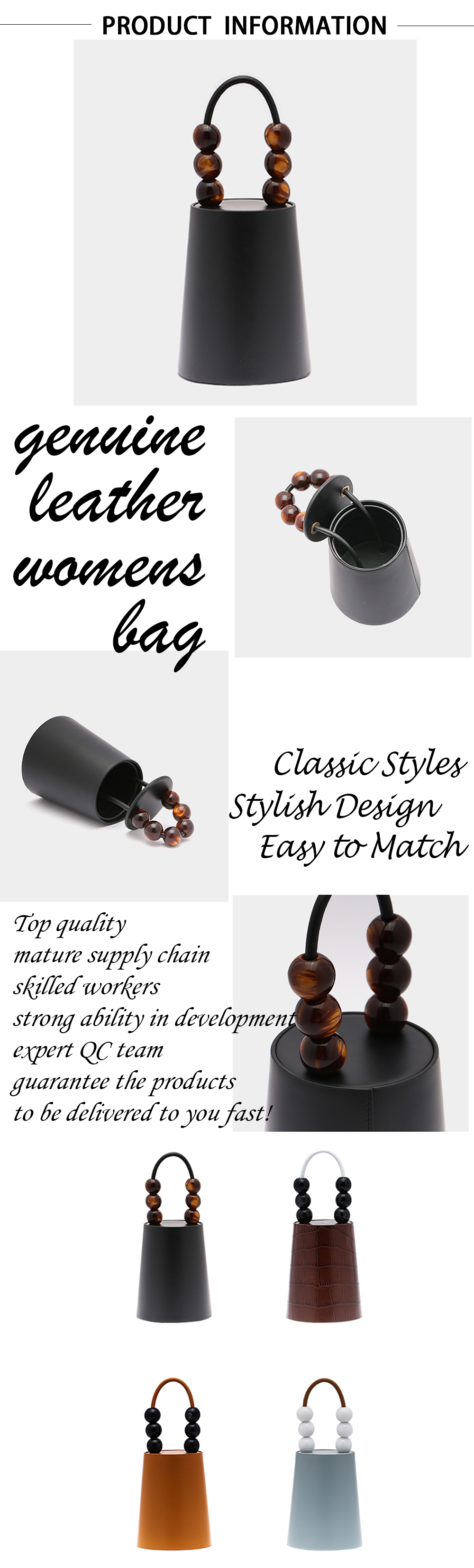 Genuine Leather Women Bag