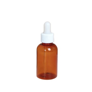 Clear Amber Glass Dropper Bottle - 20ml/30ml for Beard Oil & Essential Serums
