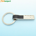 Customer Logo PU Leather Keychain