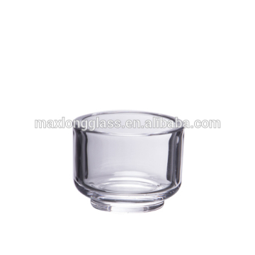 Pressed ClearGlass mini hurricane, 95mm.