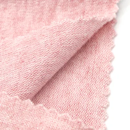 Soft Felt Hacci Brush Fleece Fabric
