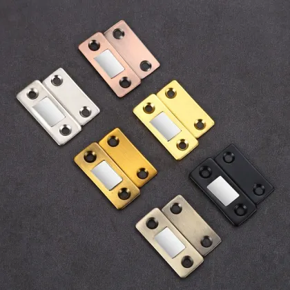 Custom Invisible Door Suction and Strong Magnetic Bumper - Ultra-Thin, No Punching Solution