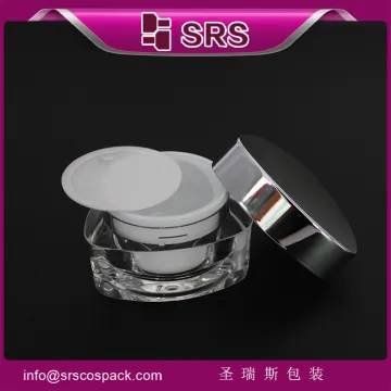 Acrylic cosmetic container acrylic jar for skincare