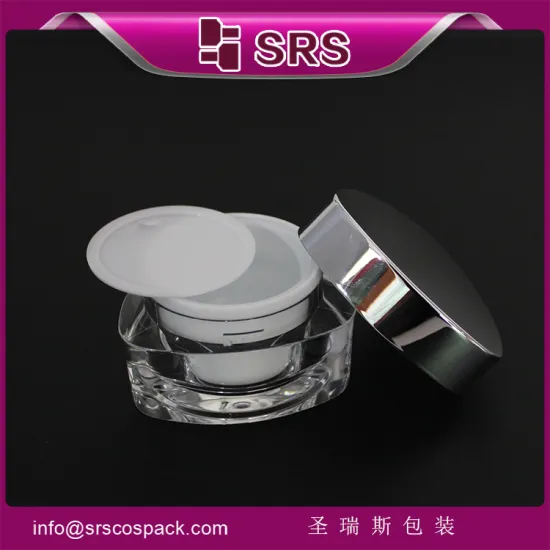 Acrylic cosmetic container acrylic jar for skincare
