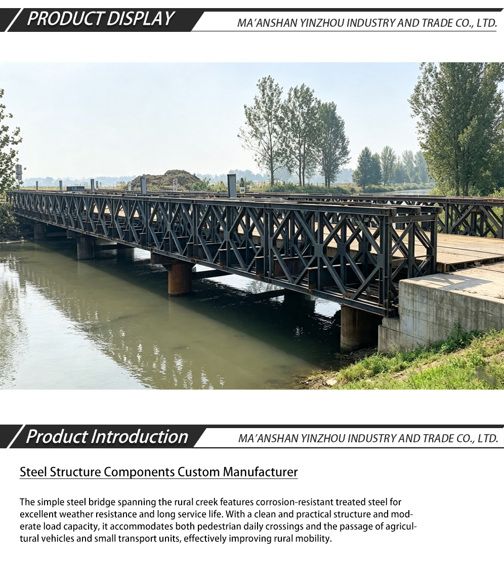 Village Steel River Crossing Bridge-x