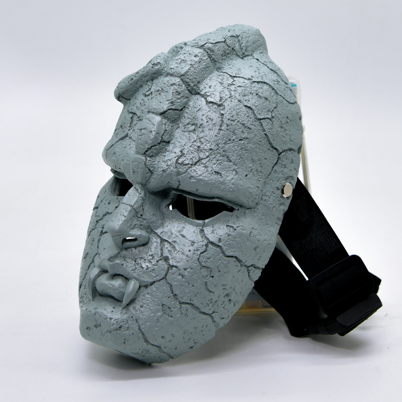 Cracked Stone Demon Resin Cosplay Mask
