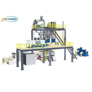 Slit polyester spunbond non-woven fabric production line