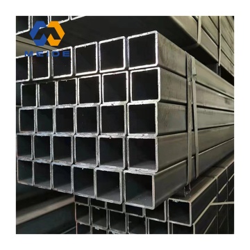 4 Zoll schwarz quadratische Kohlenstoffstahlrohrrohr Hohlrohr Q235 Metallrohr