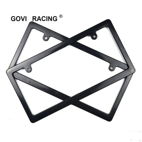 Czarna frontowa wkładka przestrzenna rejestracyjna