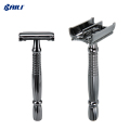 Double Edge Safety Razor Lång handtag rakapparat för man