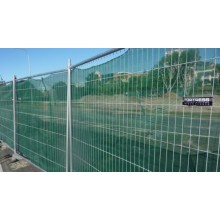 powered temporary fence