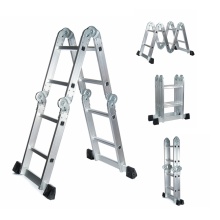 3.7m Multi-Purpose Extension Folding Step Ladder Telescopic Folding Ladder Step-Stand House Aluminium Ladders Telescoping
