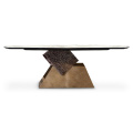 Juego de mesa de comedor de lujo