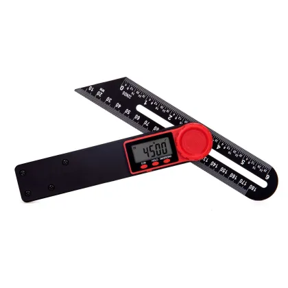 2 in 1 Digital Protractor Ruler