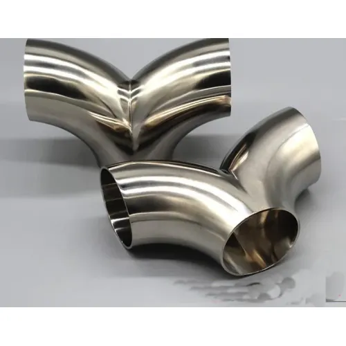 Y-förmiger rostfreier Stahlrohrschweißen