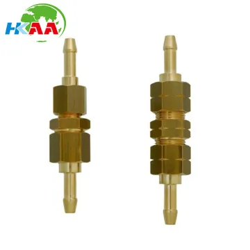 cnc turning brass ship spare part screw quick connect coupling