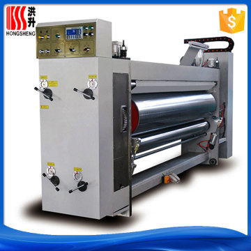 corrugated paper carton packaging making printing machine